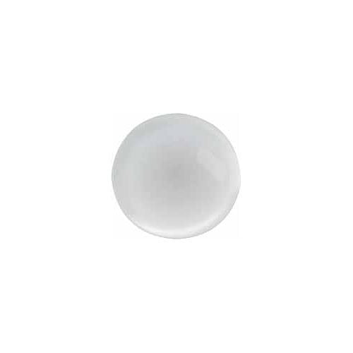 Bouton nacré blanc