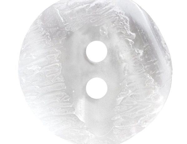 Bouton transparent 2 trous