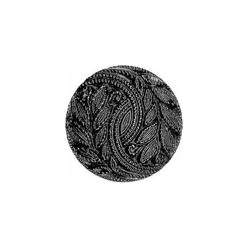 Bouton noir 20mm