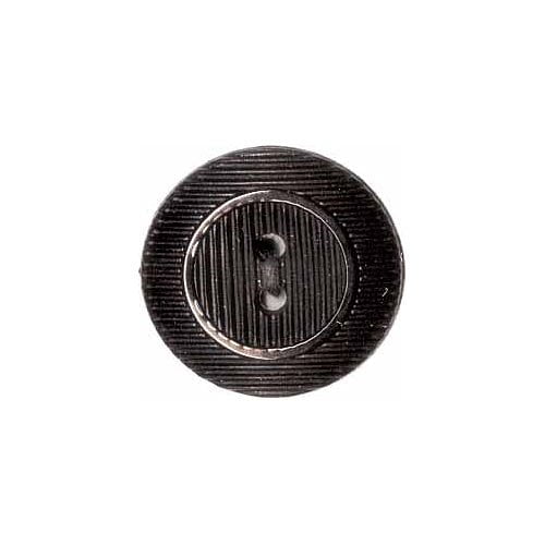 Bouton noir 21mm