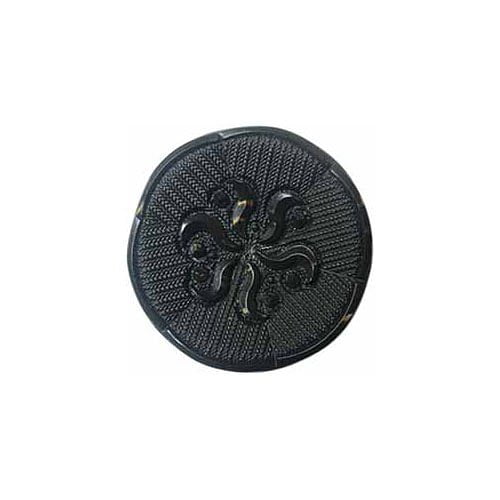 Bouton noir 23mm