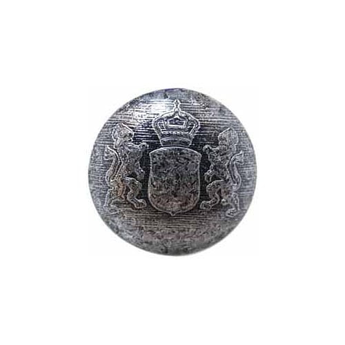Bouton argent 18mm