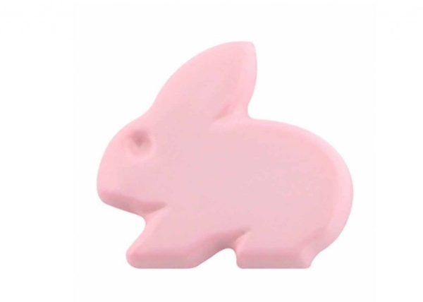 Boutons lapin rose