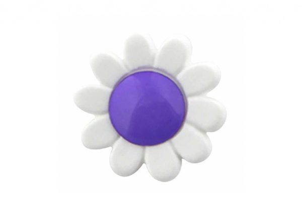 Boutons fleurs mauve