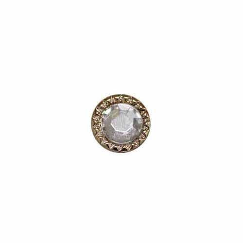 Bouton or pierre du rhin 10mm