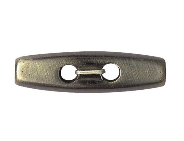 Bouton brandebourg bronze 40mm