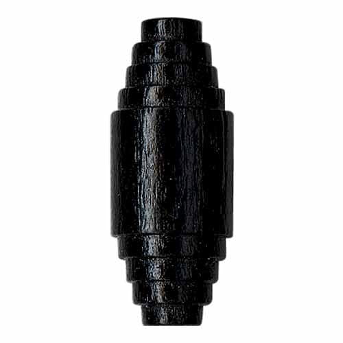 Bouton noir 32mm