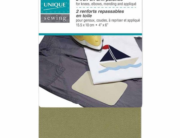 Renforts repassables kaki