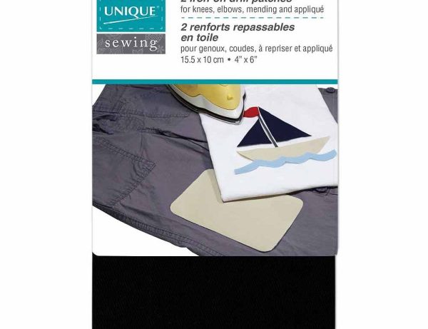 Renforts repassables noirs