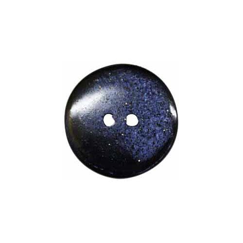 Bouton bleu brillant 20mm