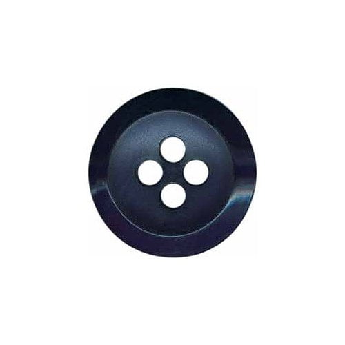Bouton bleu marin 20mm