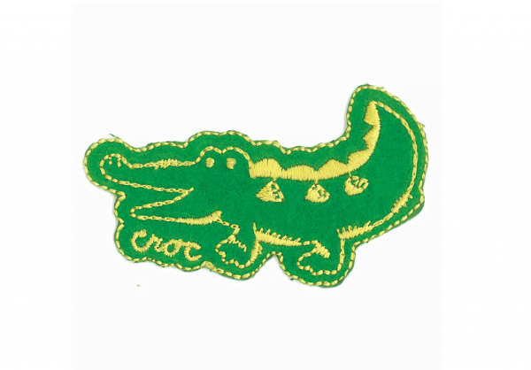 Écusson crocodile
