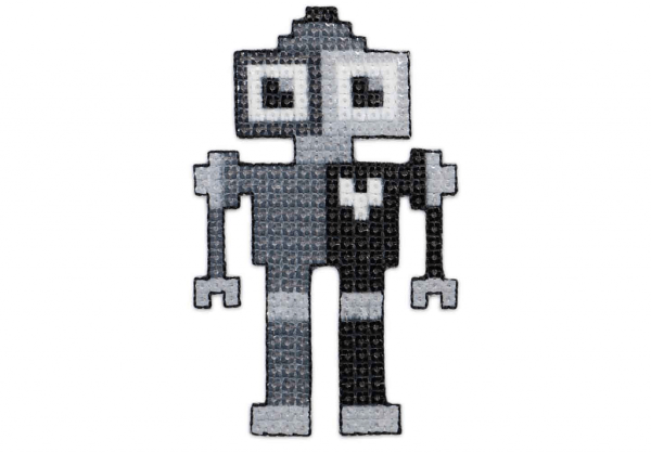 Robot gris