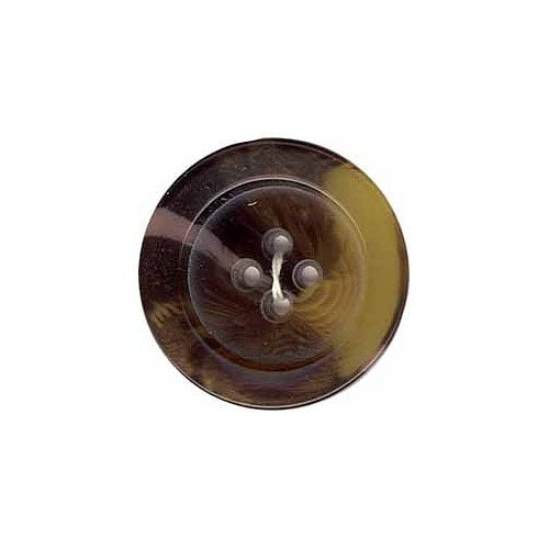 Bouton marbré brun 30mm