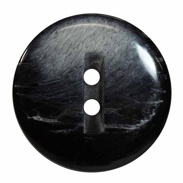 Bouton noir 25mm