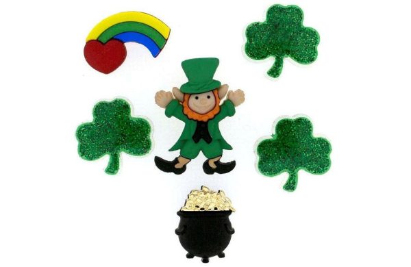 Boutons Pot of Gold