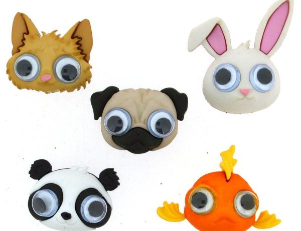 Boutons Google eyed