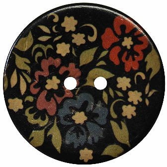 Bouton fleurs 41mm