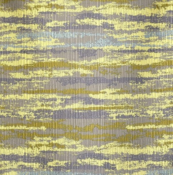 Jacquard tacheté gris et vert