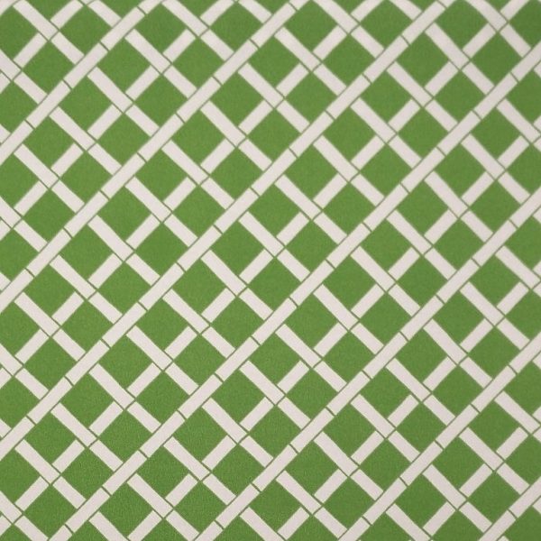 Formes vert et blanc