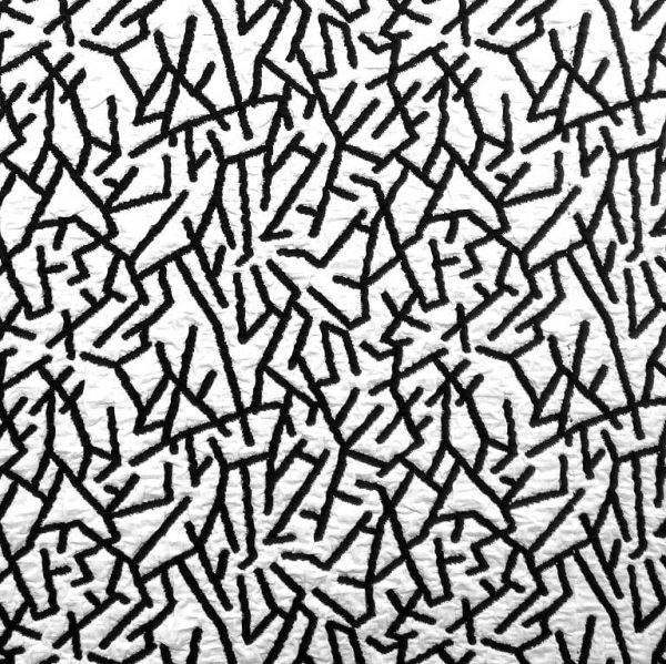 Lignes noires - Blanc