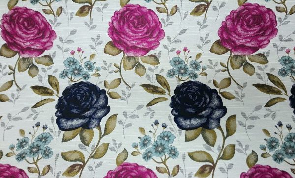 Fleurs fond pâle