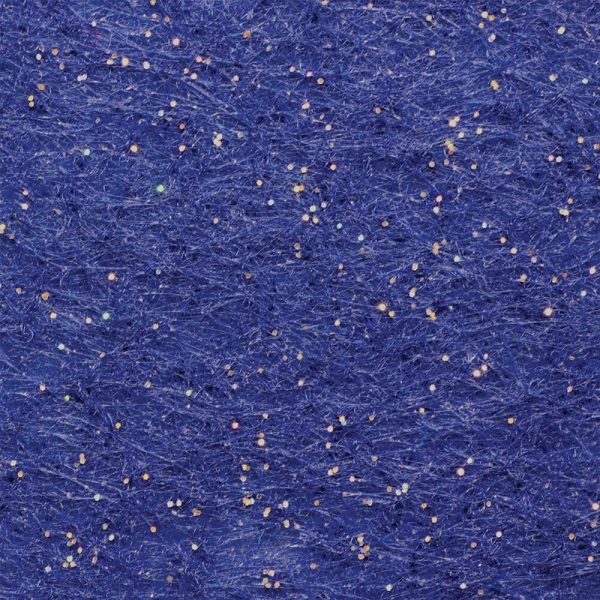 Feutrine scintillante au mètre - Bleu royal