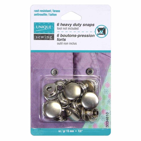 Boutons pression métal-15mm – Image 2