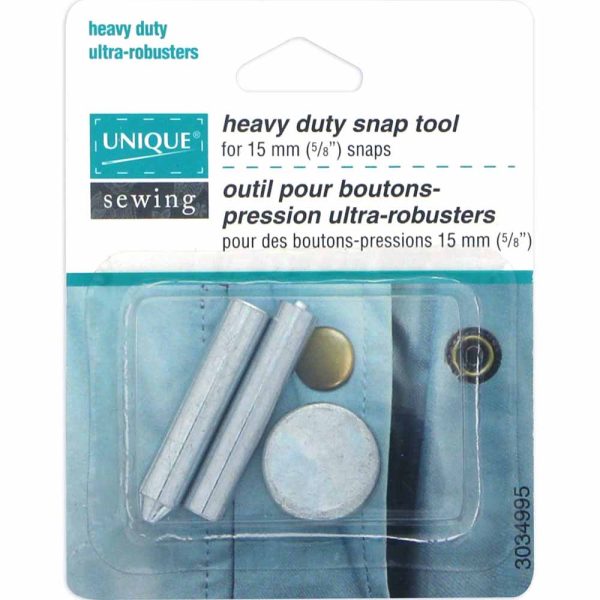 Outil de pose pour boutons pression métal-15mm – Image 2