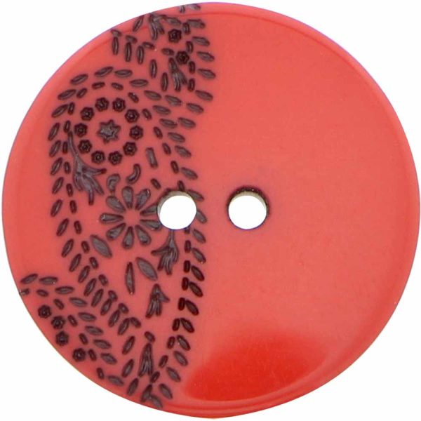 Boutons saumon 15mm