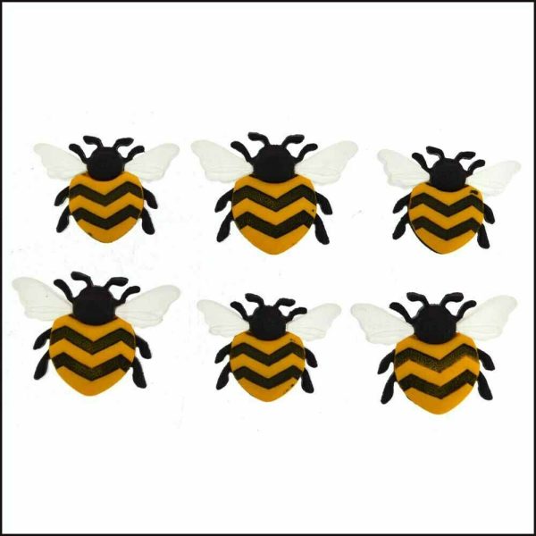 Boutons bee happy