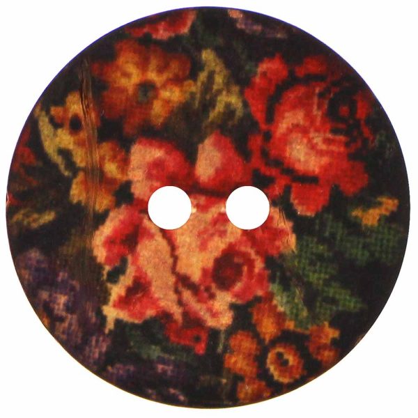 Bouton fleur 30mm