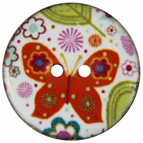 Bouton papillon 23mm