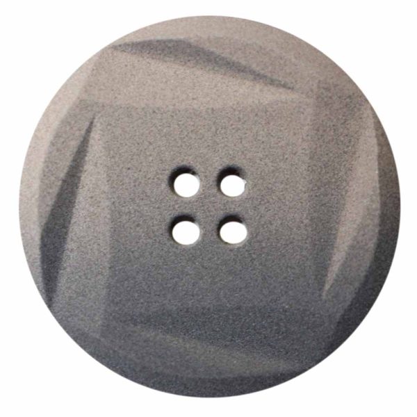 Bouton gris 64MM