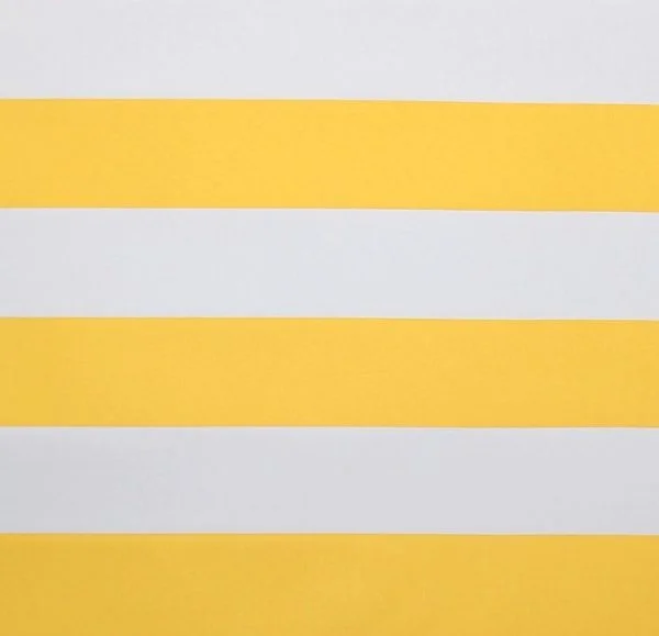 Rayures - Jaune et blanc