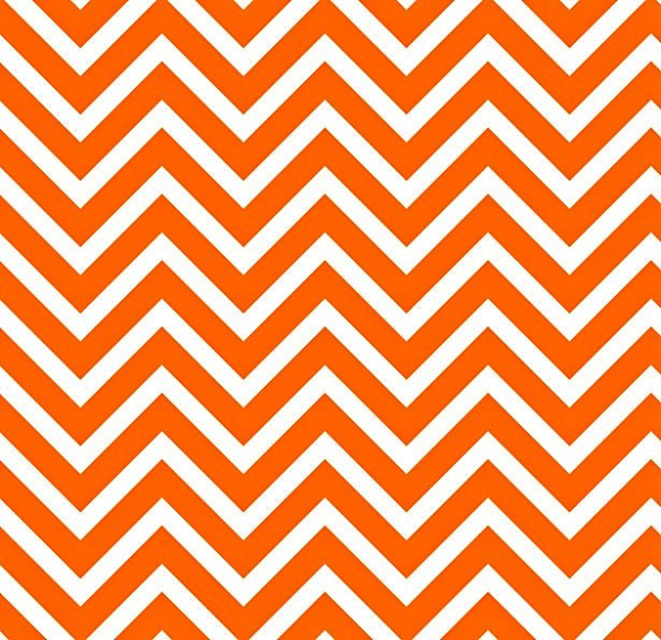 Polar chevron orange