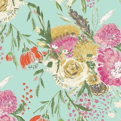 Fleurs estivales - Aqua