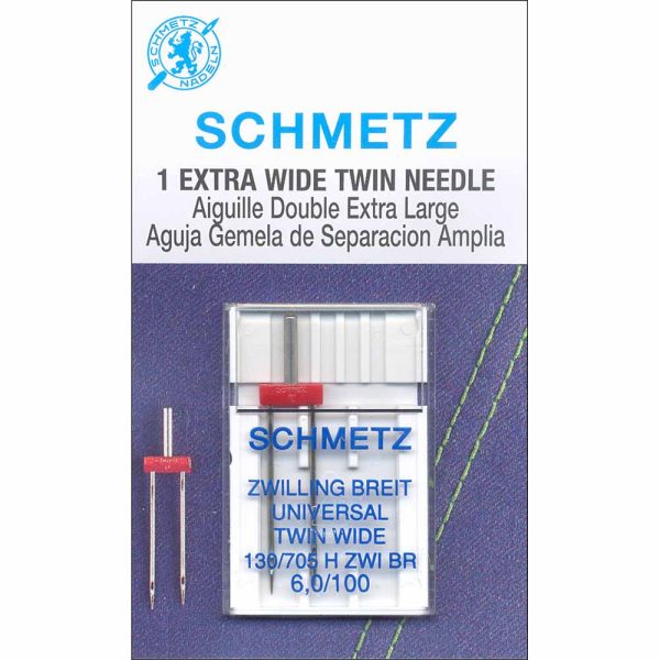 Aiguilles doubles extra large
