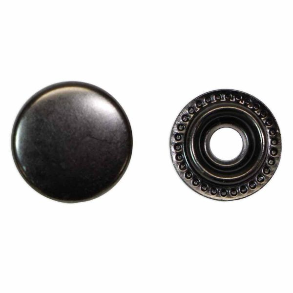 Ensemble de boutons pression en métal gun-15mm