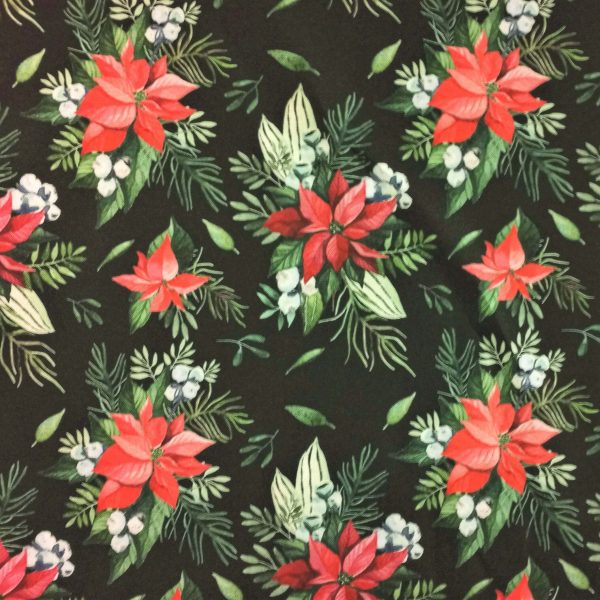 Poinsettia - Noir