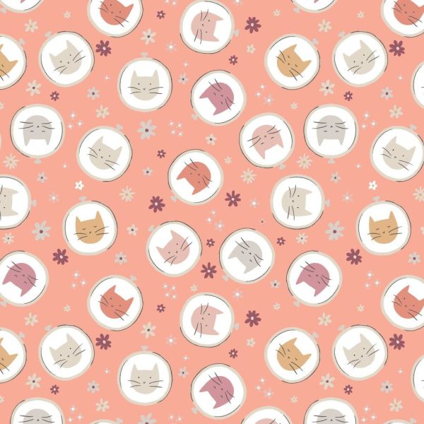 Cercles de broderie - Rose