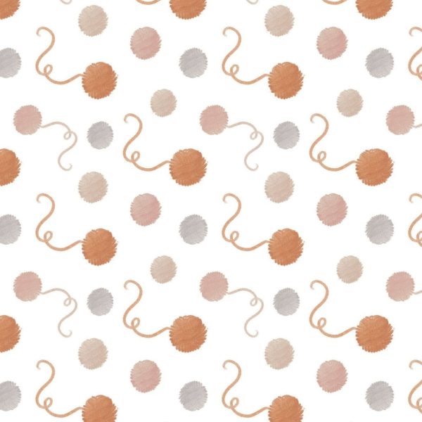 Boules de laine - Blanc