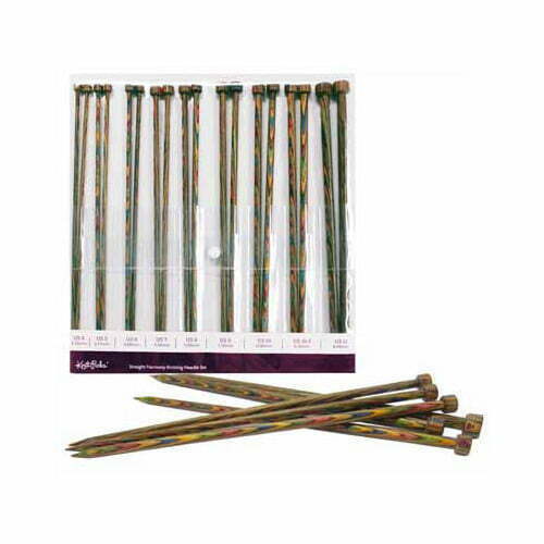 Trousse d'aiguilles de 25 cm en bois