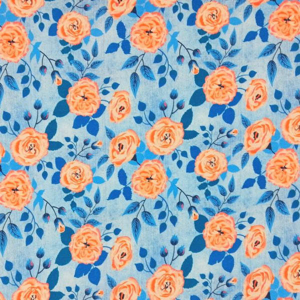 Fleurs - Bleu