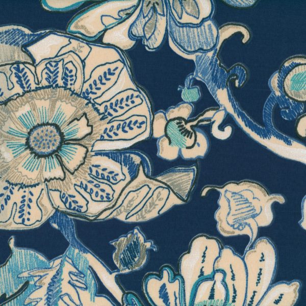 Fleurs fond marine