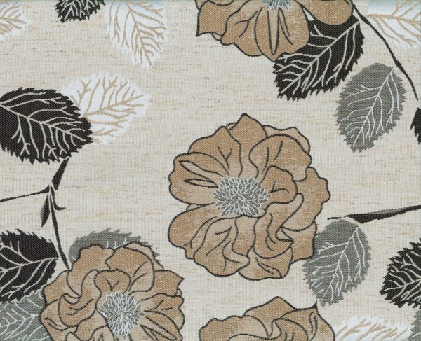 Recouvrement fleurs - Beige