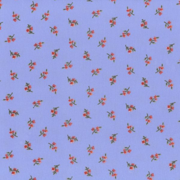 Yummy fleurs - Bleu