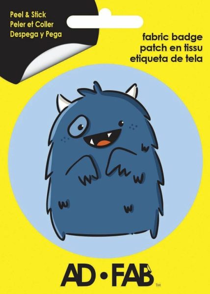 Écusson monster fury blue