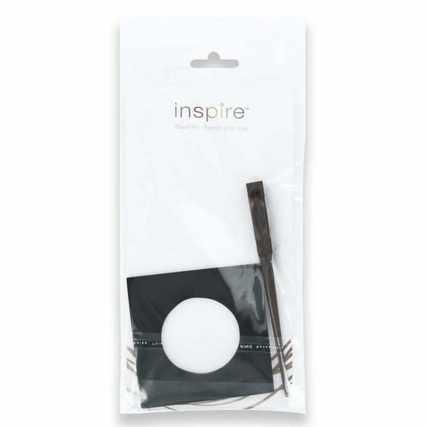 Épingle à châle-Carrée en résine - 8 cm (3 1/8 po)