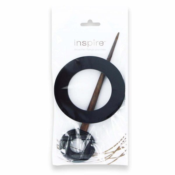 Épingle à châle-Carrée en résine - 8 cm (3 1/8 po)